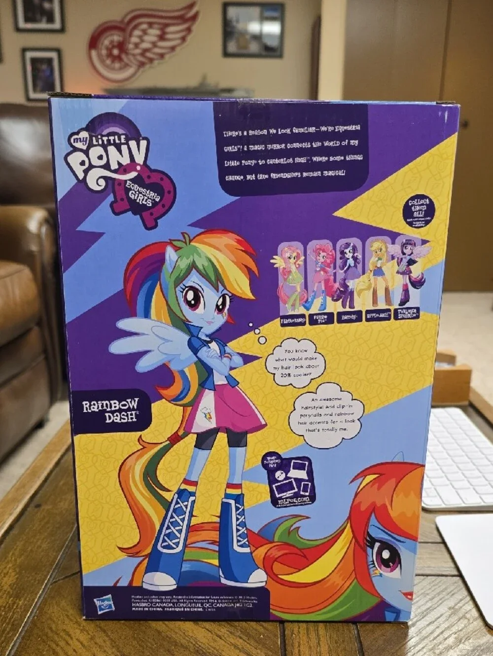 My Little Pony Equestria Girls Rainbow Dash Doll - 2013 Rainbow Hair